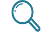 Icon of a magnifying glass