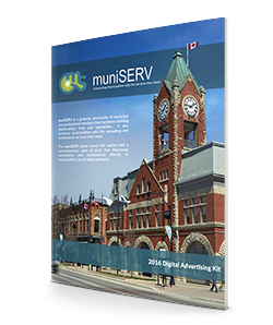 Snapshot of a the muniSERV Media Kit