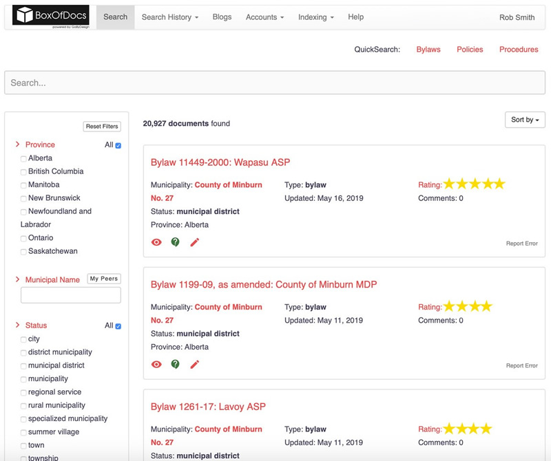 BoxOfDocs Screenshot